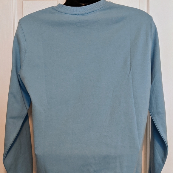 NWT Ellesse Manzanillo Crewneck Sweatshirt Sky Blu - Picture 2 of 4